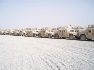 humvees in Iraq