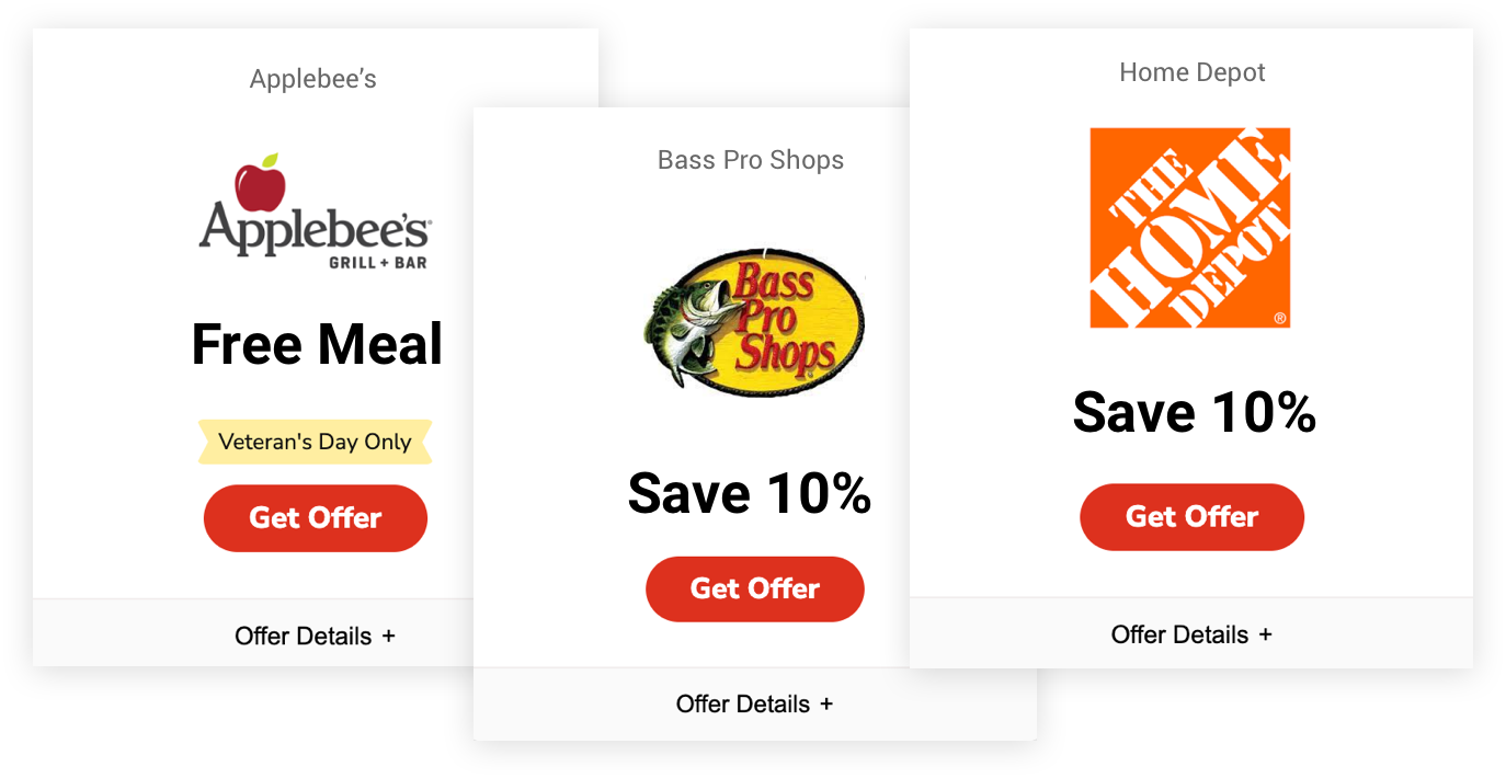 Find military discounts at The Military Wallet