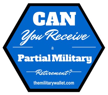 Partial Military retirement pay