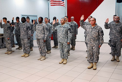 Razões para se juntar aos militares