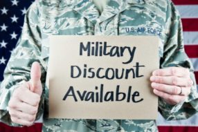 travel discounts for military
