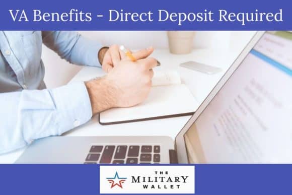 Direct Deposit Required for VA Benefits