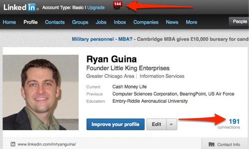 linkedin premium military