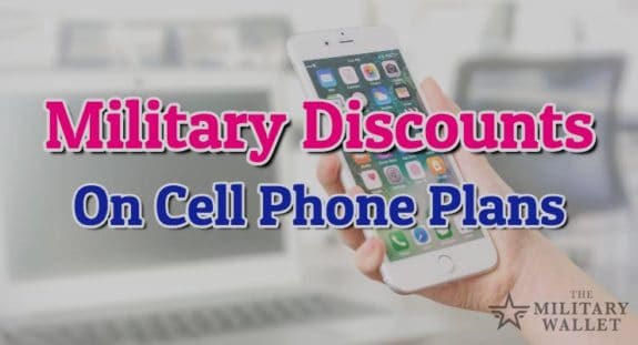 military discounts on cell phone service
