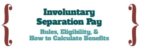 2015 Involuntary Separation Pay Chart