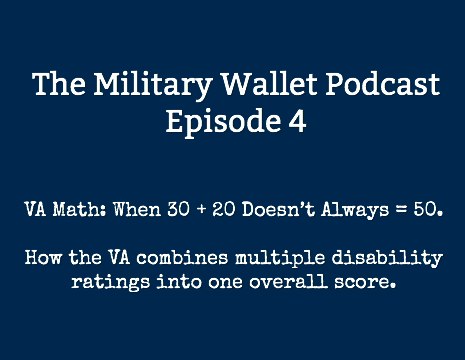 Va Math How Combined Disability Ratings Are Calculated