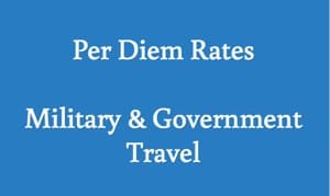 air force per diem rates