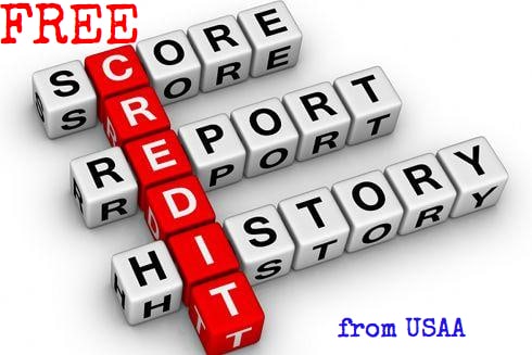 Free Credit Score fom USAA