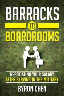 post-military salary negotiation