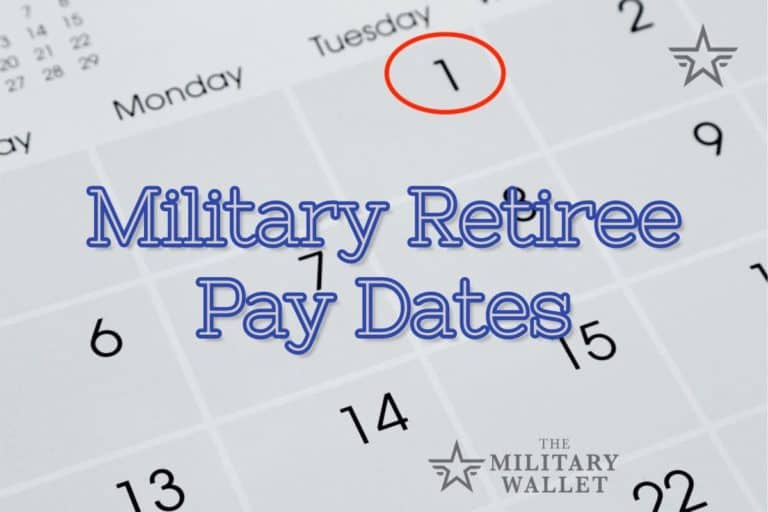 2024 Retired Military Pay Dates & Annuitant Pay Schedule