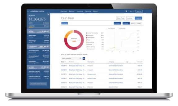 Personal Capital Cash Flow Expense