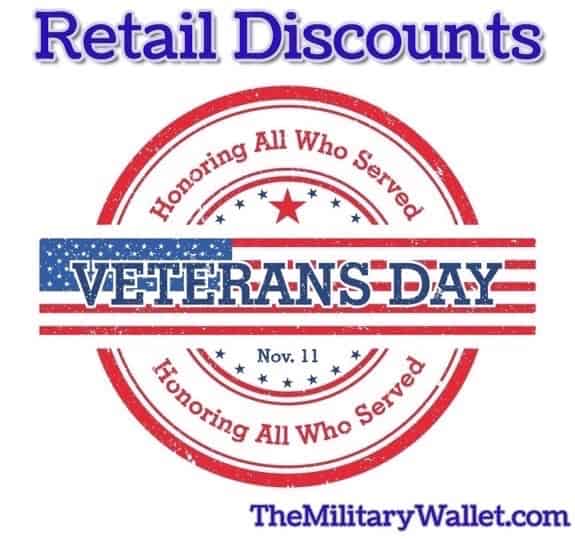 2022 Veterans Day Freebies, Retail Discounts and Special Offers Forex