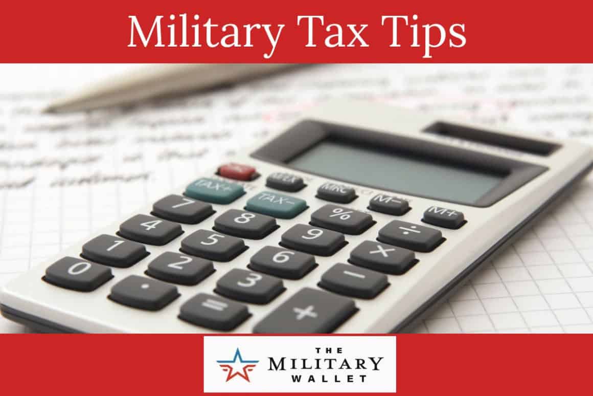 Military Tax Tips 6 Common Military Tax Situations