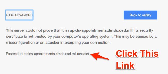 Rapids Appointment Scheduler User Guide For New Military Id Cards