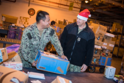 Holiday shipping deadlines for military