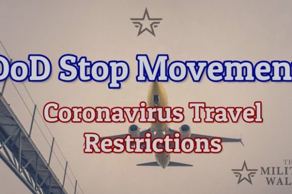 DoD Stop Movement - Coronavirus - 2020
