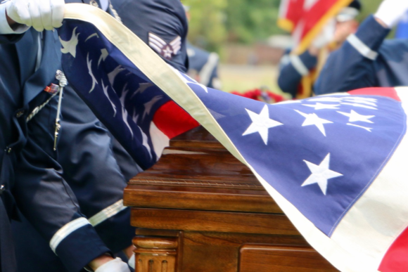 how to arrange military funeral