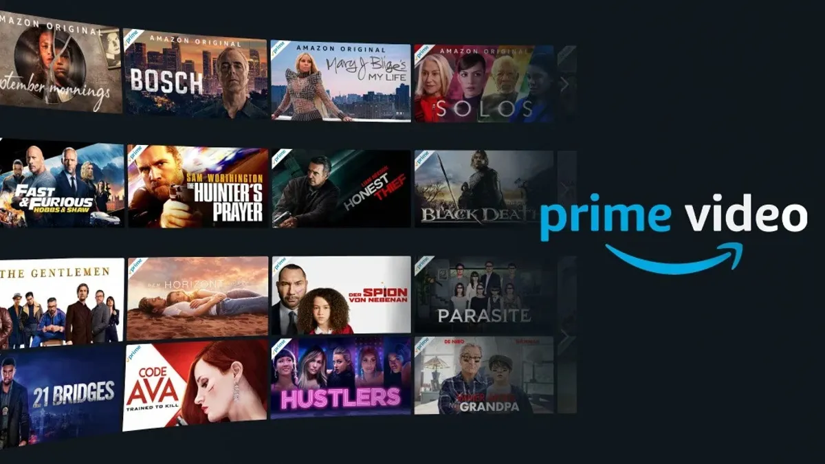 Amazon Prime Video featured shows.