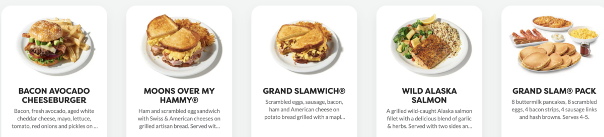 Menu for Denny's Breakfast (New Updated 2023)